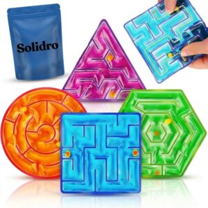 Spokojne Labirynty - Zestaw Sensorycznych Gniotków Labiryntowych (4 szt.)